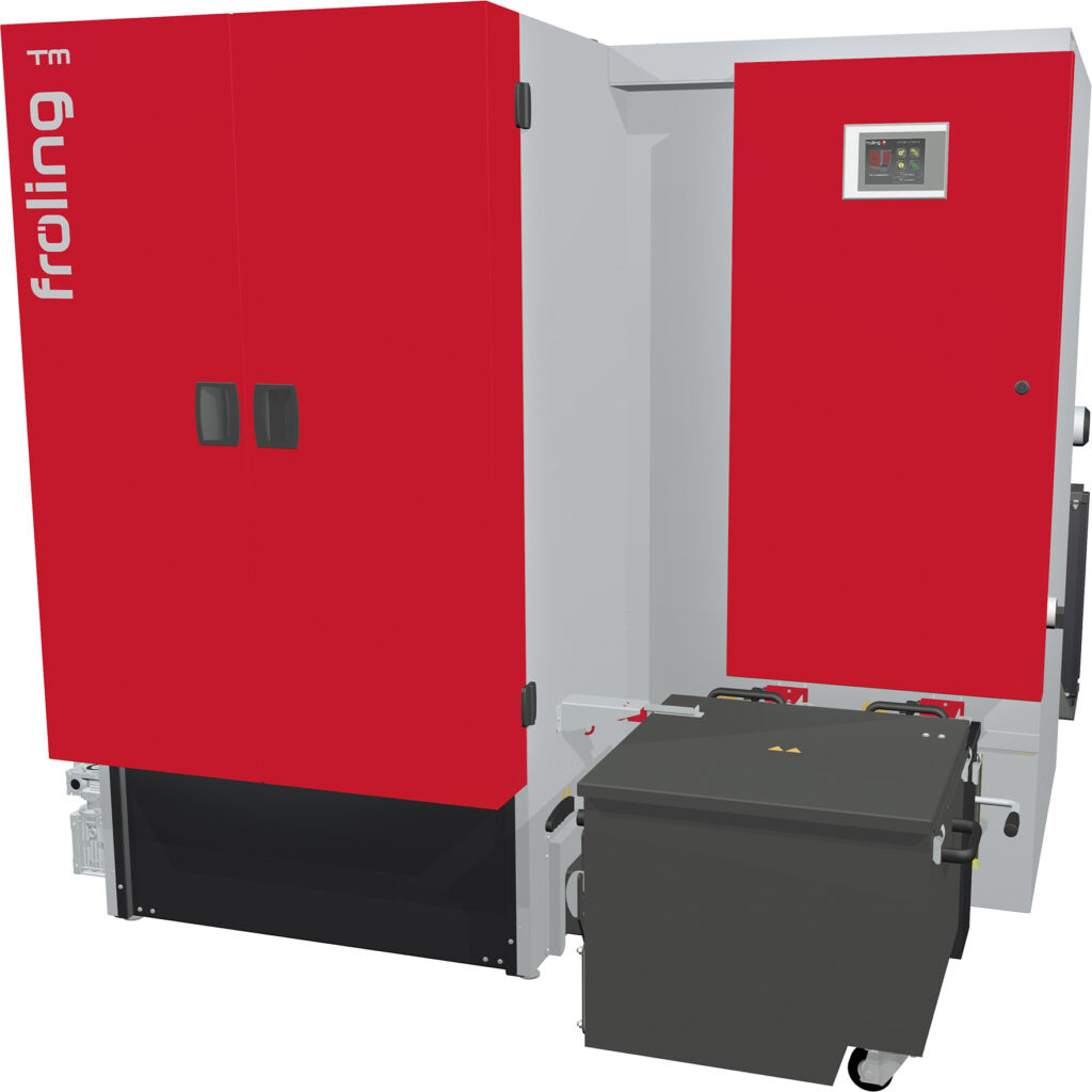 flisfyring med flisfyringsanlegg