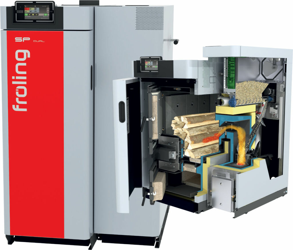 vedfyringsanlegg sp dual