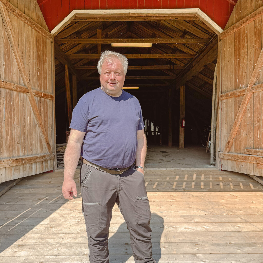 Plantørke hos Anders Bonden. Sande i Vestfold, mai 20205