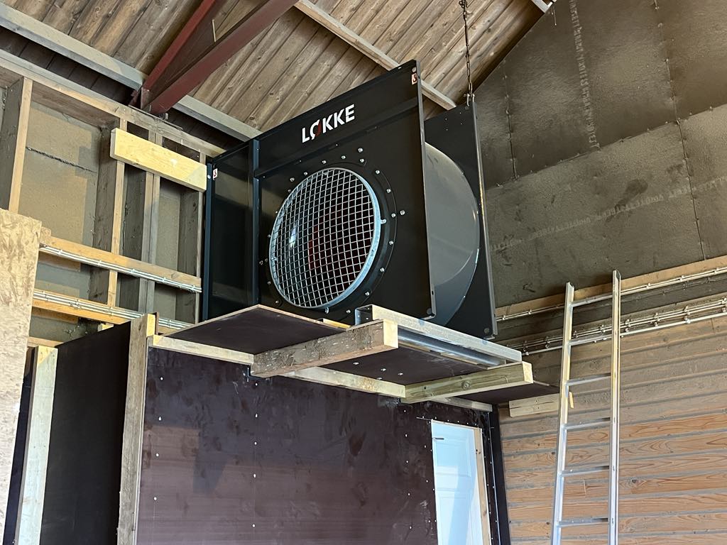 Oppgradering av plantørke i Sandefjord, 2025