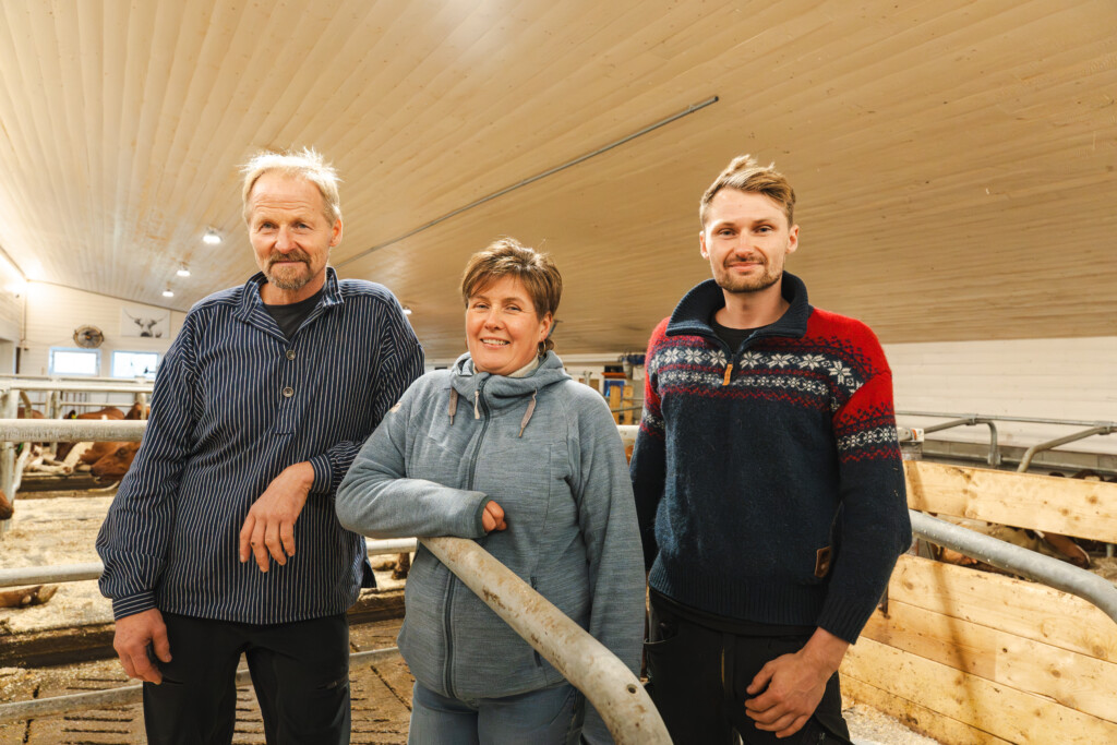 Per-Jarle Kvebu, Wenche Bjørli Kvebu og Jostein Kvebu. Sør-Fron, 2025