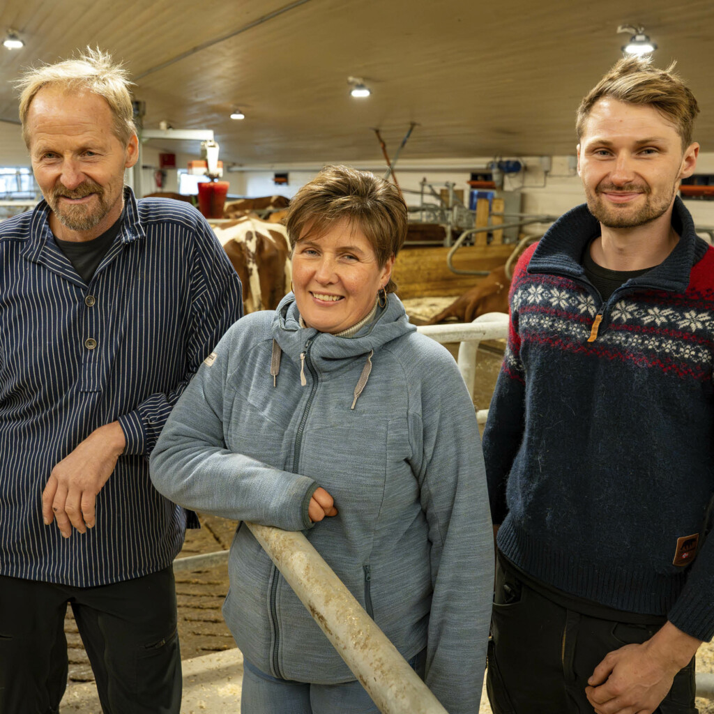 Per-Jarle Kvebu, Wenche Bjørli Kvebu og Jostein Kvebu. Sør-Fron, 2025