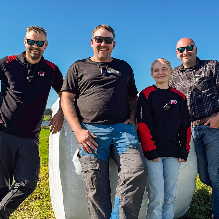Odd-Åge Skage, Vegard Sørmo Lutko, Hanna Kjærstad og Kjetil Olsen