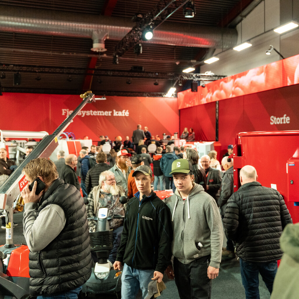 Fjøssystemer stand på Agrovisjon 2025