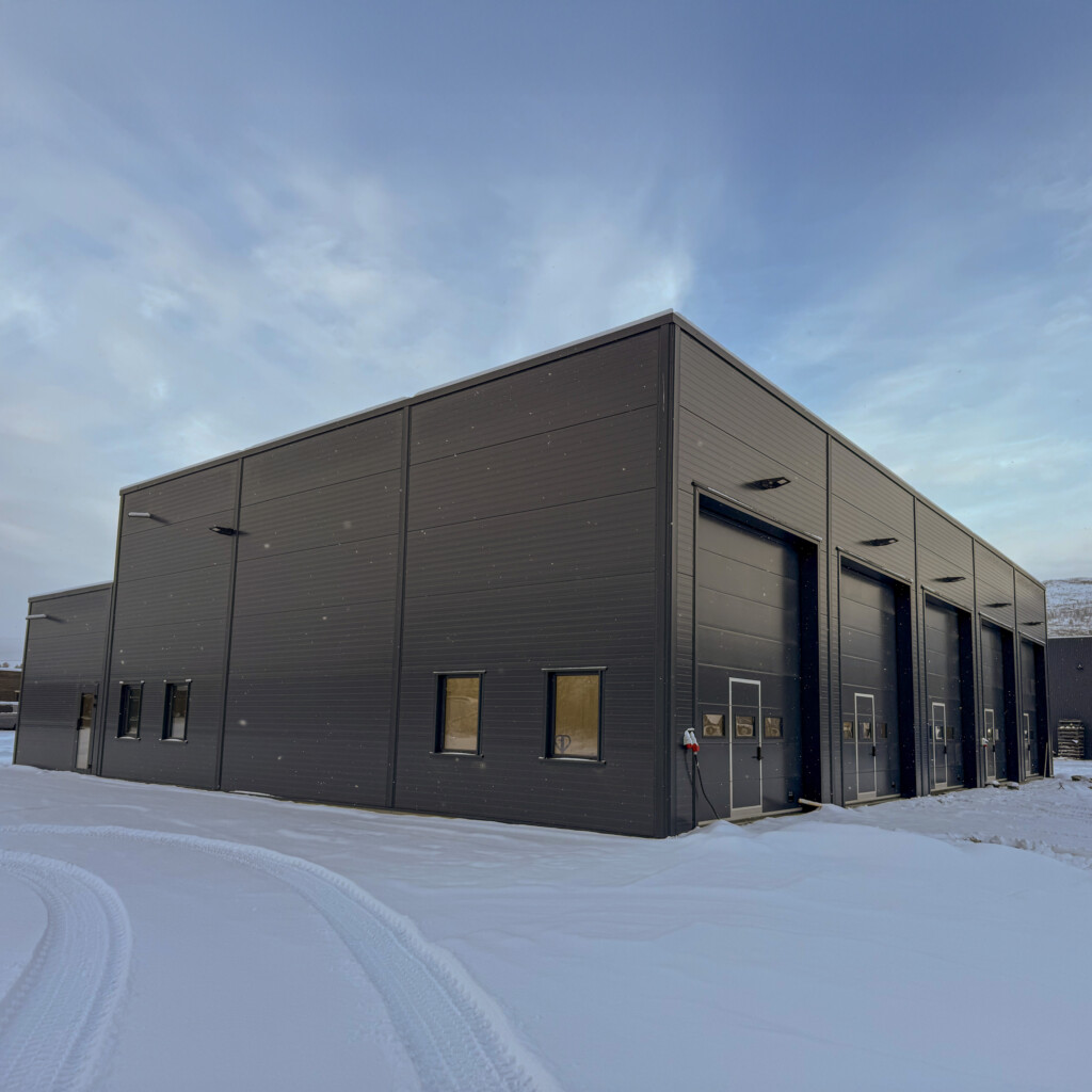 Industribygg. Sandwich og stål, Fjøssystemer Bygg. Jernveien 8, Alta 2025