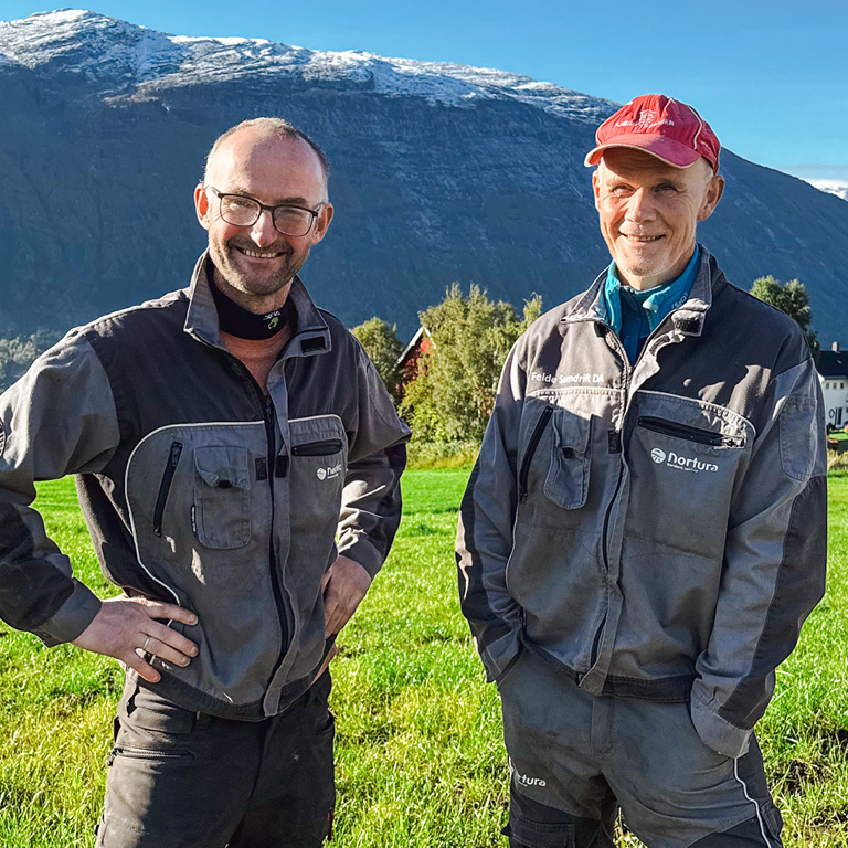 Anders Felde og Per Asbjørn Felde, Felde samdrift. November 2025