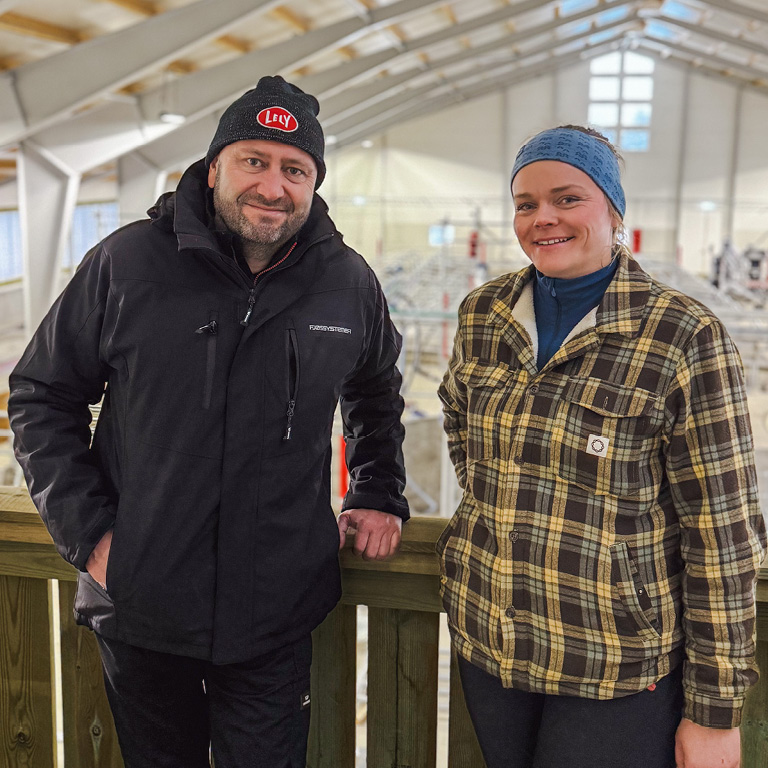 Kjetil Olsen og Nora Sandberg. Furnes, desember 2025