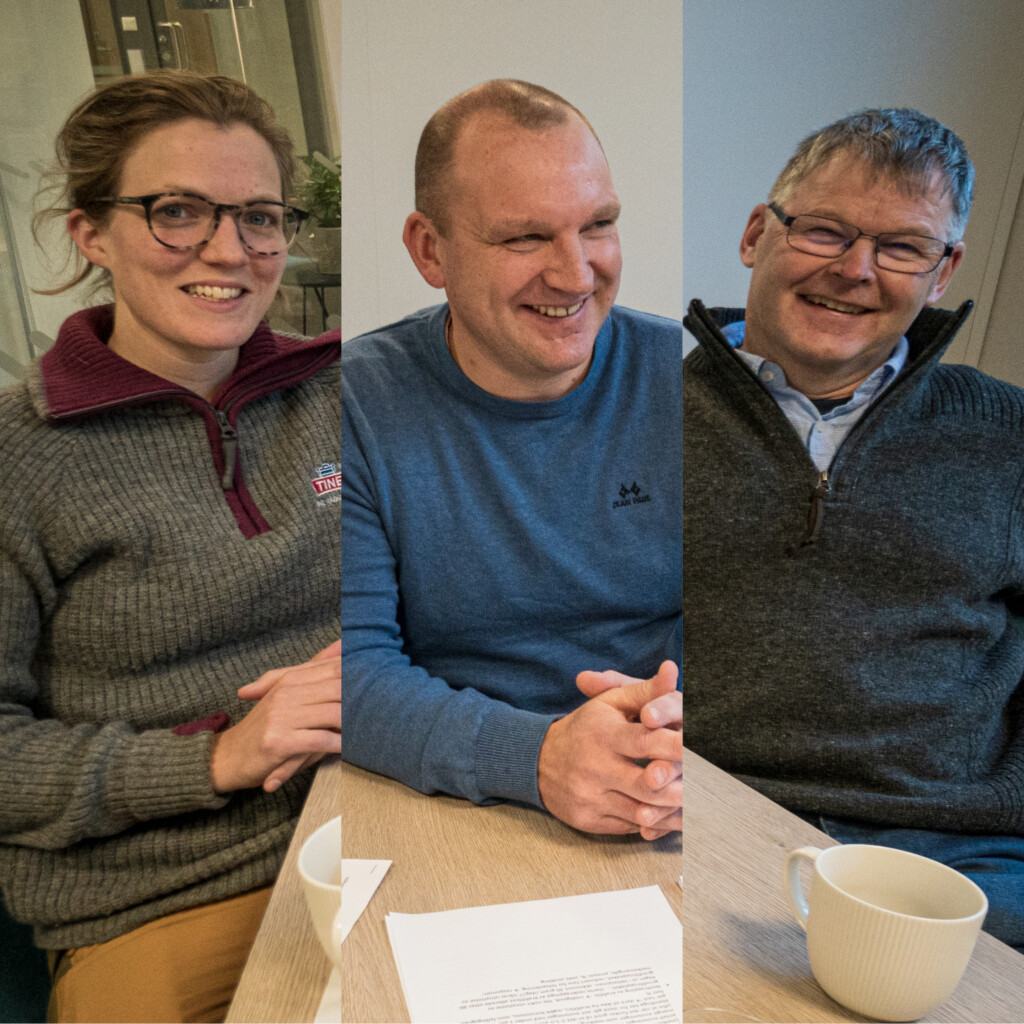 Harald Volden, Kjetil Lien og Heidi Josten Skrede