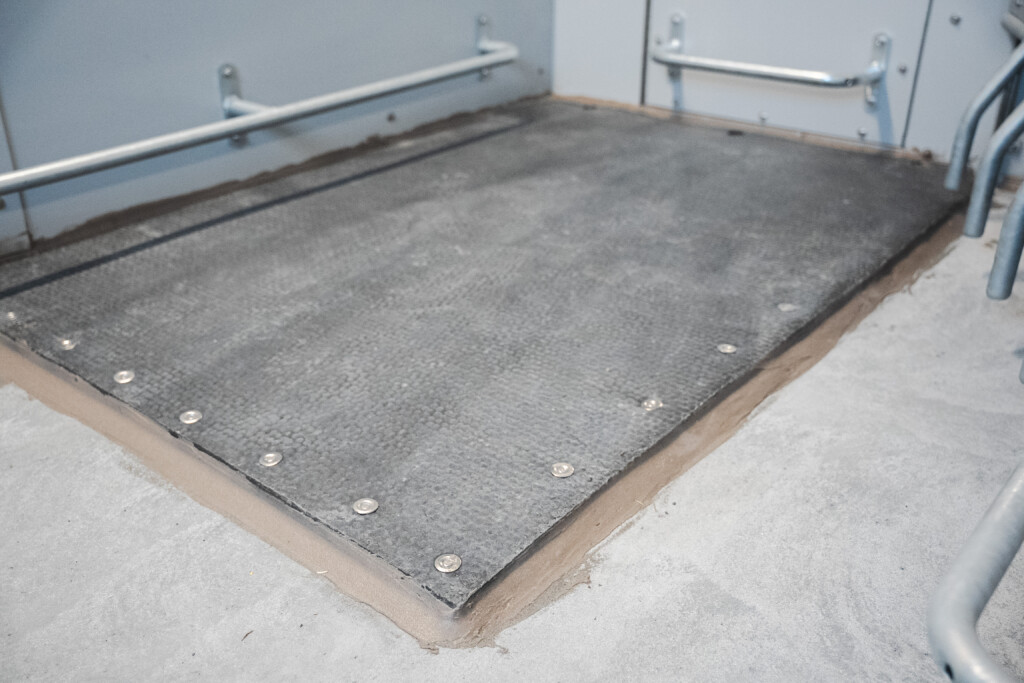 Gummimatte i FT-30 binge hos Solveig og Svein Roar Nygaard. Lena, 2026