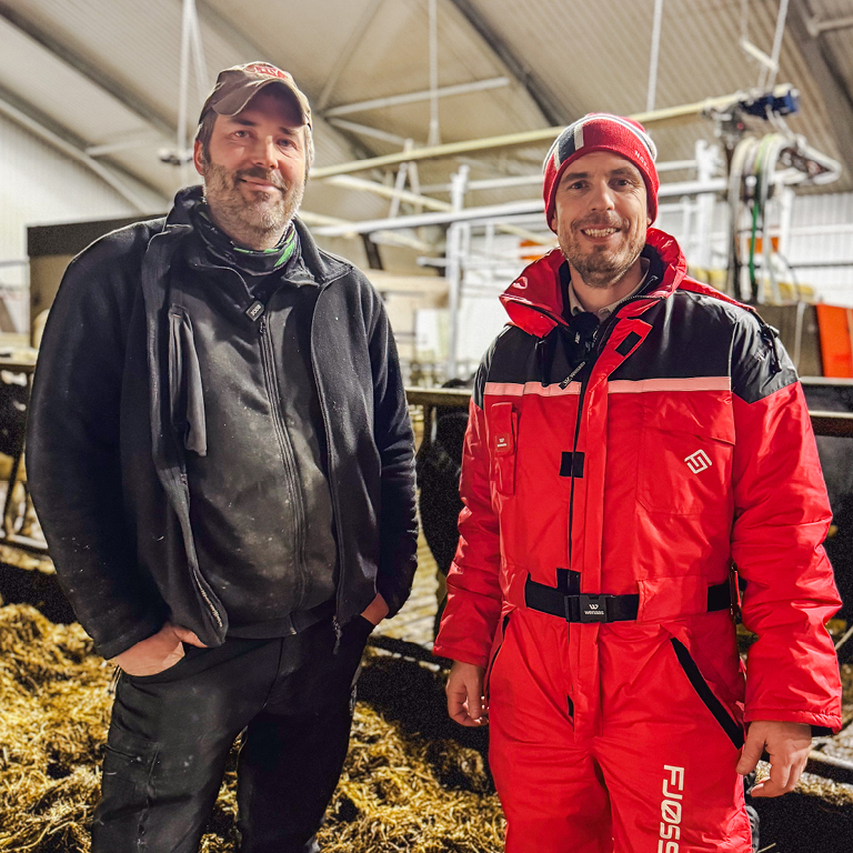 Knut Joakim Singstad og Arnt Ulkestad. Lensvik, februar 2026