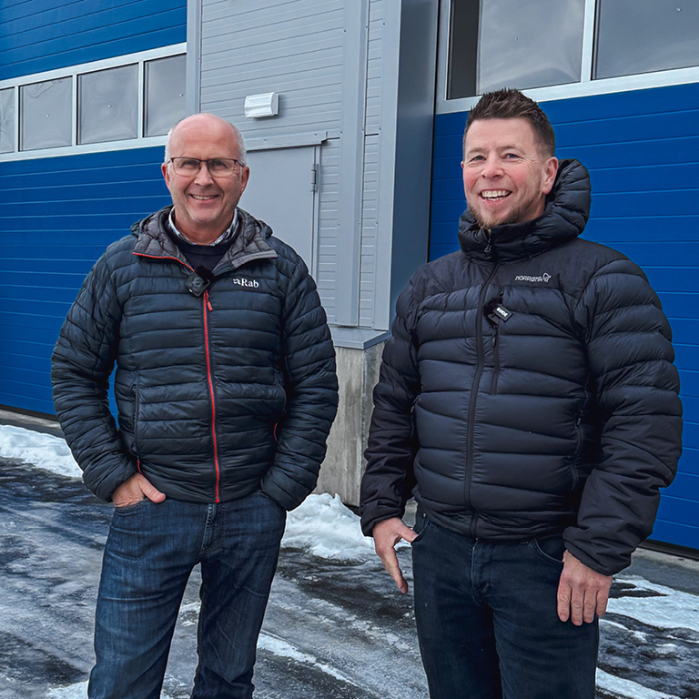 Øyvind Rånes og Stein Kristian Røset. Klæbu, 2026