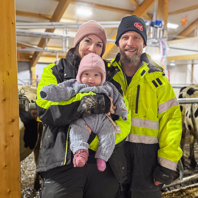 Signe, Magne Landrø og May Rita Olsen. Lensivk 2025